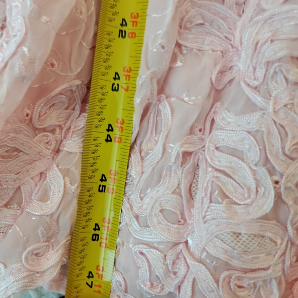 Together Maxi  Dress Sleveless size 12 womens Zipper linning polyester used pink - Picture 8 of 14